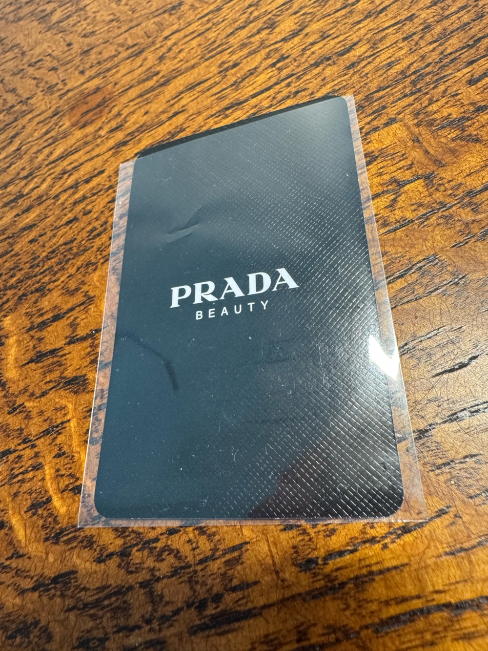 Prada Beauty Limited Edition Playing Card - 5 of Hearts